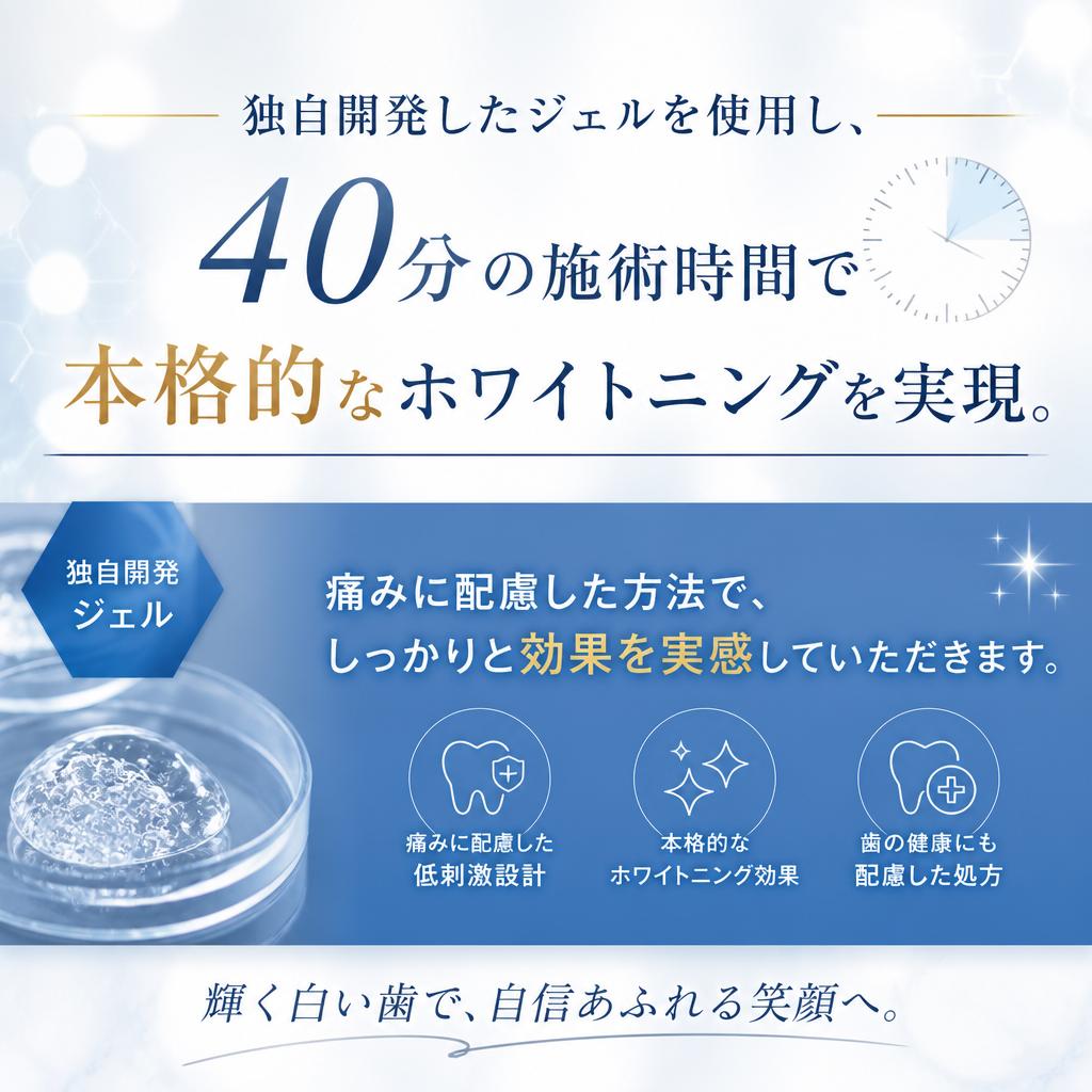 業界最長の施術時間