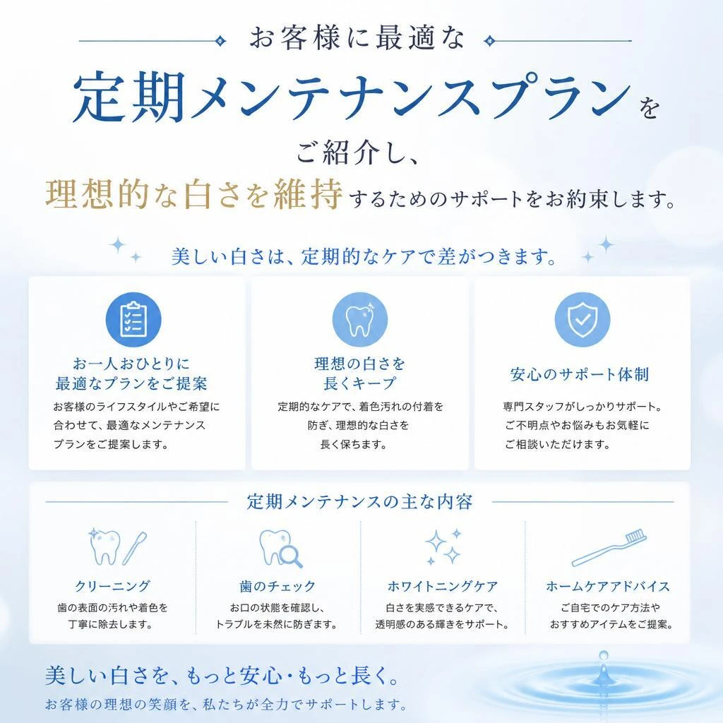 定期メンテナンスプラン