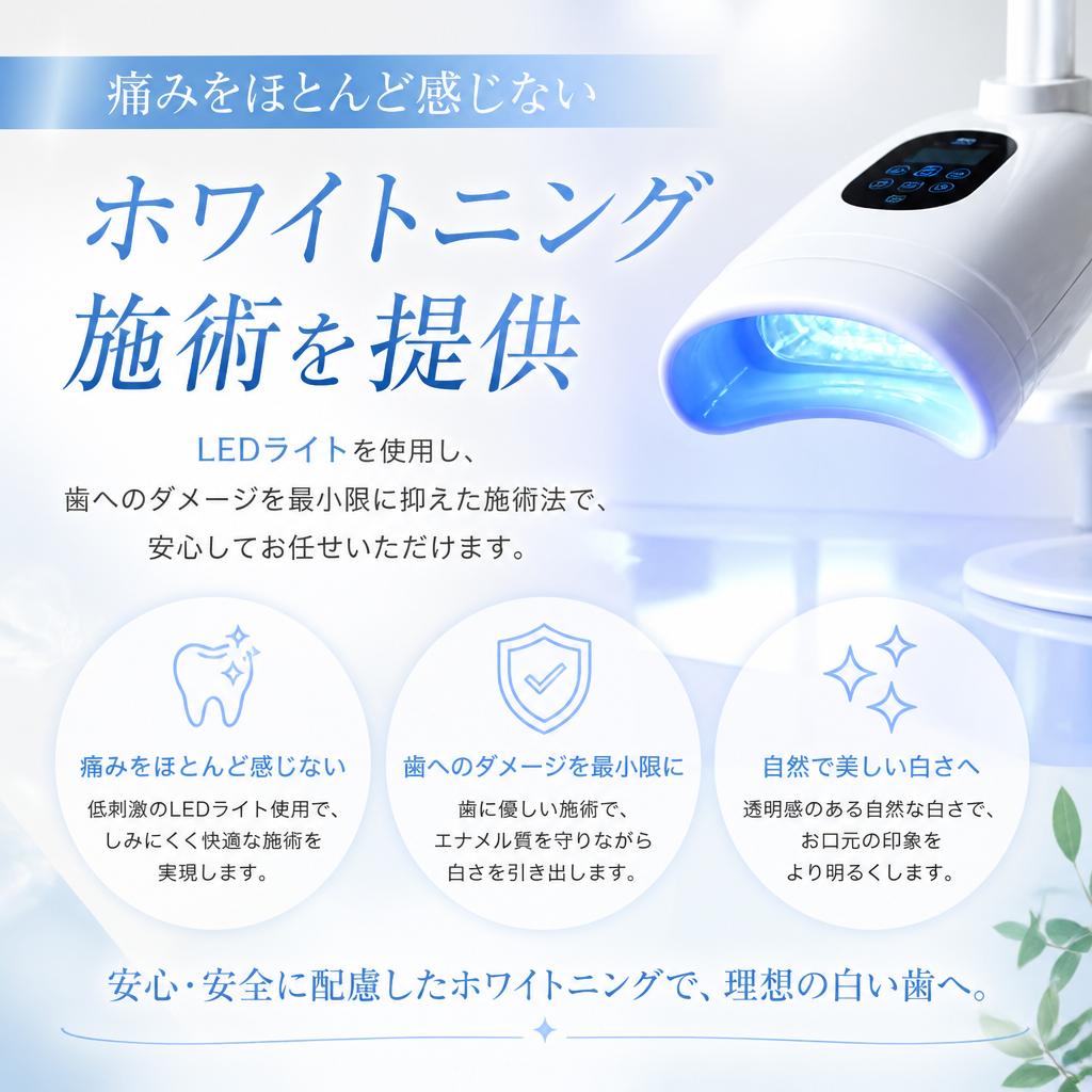 痛みの少ない安全な施術