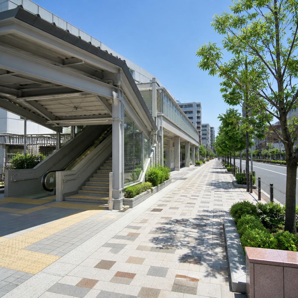 忙しいあなたに嬉しい、駅チカの立地