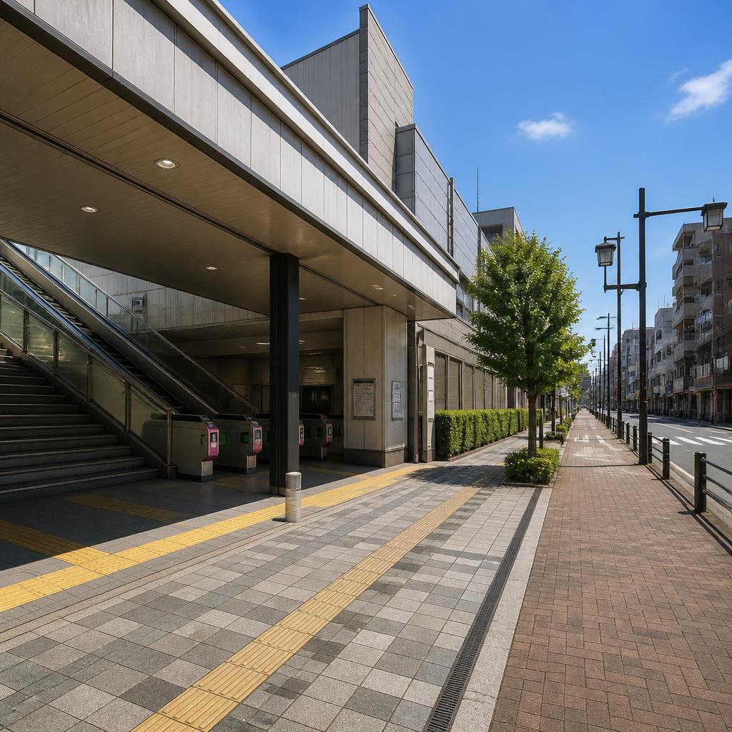 駅チカで通いやすい立地